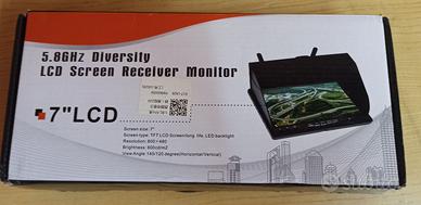 Monitor LCD 7"  5.8 Ghz Receiver