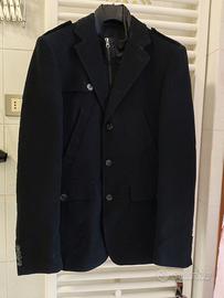 Giacca uomo panno nero