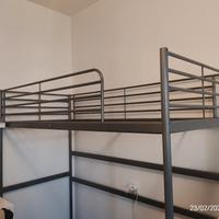 letto a soppalco ikea svarta