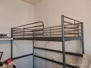 letto a soppalco ikea svarta