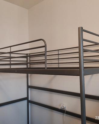 letto a soppalco ikea svarta