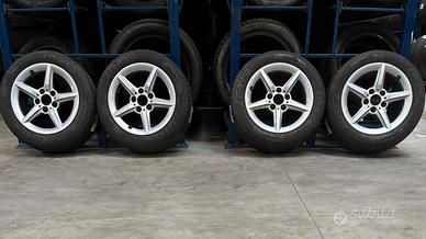 Cerchi BMW Serie 1 2 16" 5x120 + Gomme Invernali 