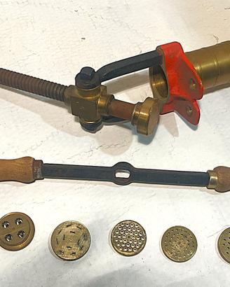 torchio per bigoli, tagliatelle, in ottone pieno