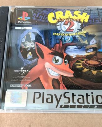 Crash Bandicoot 2 Cortex Strikes Back completo PS1
