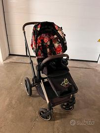 Passeggino Cybex Priam Platinum spring dark black