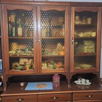 soggiorno vintage completo tavolo madia sedie