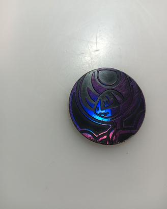 Moneta Pokémon Lunala originale 