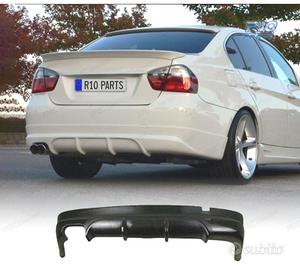DIFFUSORE BMW E90 E91 NERO