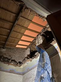 travi in legno e tavole