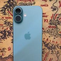 Iphone 16 128 giga azzurro