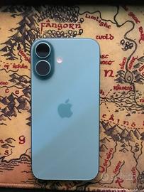 Iphone 16 128 giga azzurro