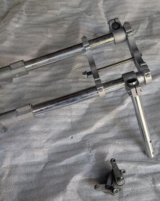 Forcella Anteriore + Pinza Freno Minimoto