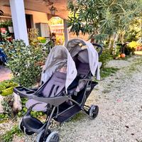 Passeggino doppio come nuovo