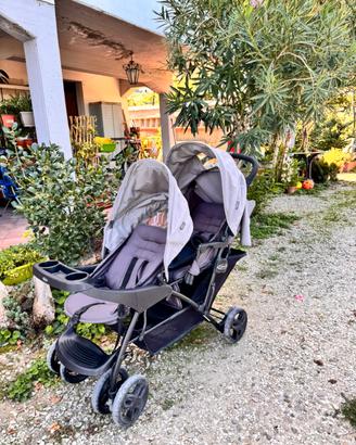 Passeggino doppio come nuovo