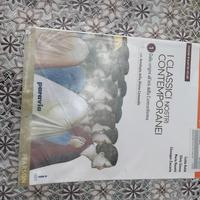 libro di letteratura con allegato  della divina co