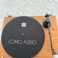 Como Audio Turntable Giradischi Manuale Bluetooth