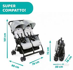 Passeggino Gemellare. 