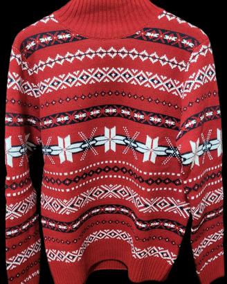 Maglione dolcevita natalizio marca Guuteridge 