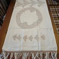 Merletto pizzo di Cantù antico bordura per tovagli