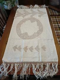 Merletto pizzo di Cantù antico bordura per tovagli