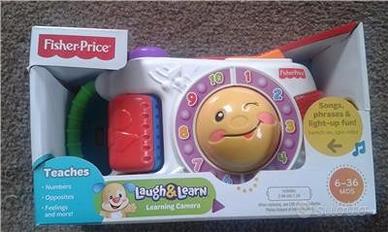 Macchina fotografica Fisher-Price nuova con batter