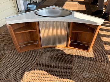 Mobile lavandino roulotte Fendt