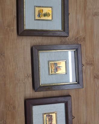 Cromolitografia su Foglia d’Oro