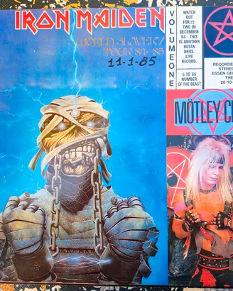 Disco vinile 33 giri bootleg Iron Maiden