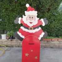 Babbo Natale portalettere  in legno  