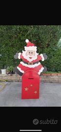 Babbo Natale portalettere  in legno  