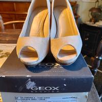 scarpe donna con tacco geox