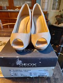 scarpe donna con tacco geox