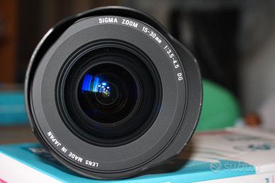 Sigma 15-30 ex dg baionetta canon eos