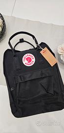 zaino nuovo Fjallraven kanken nero 