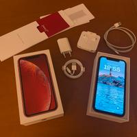 IPhone XR rosso 64GB + accessori