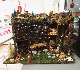 Presepe Natalizio Napoletano Artigianale Handmade