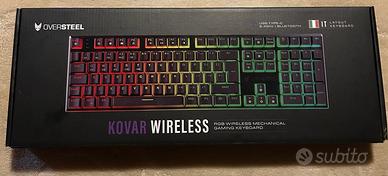 Oversteel KOVAR Tastiera meccanica wireless