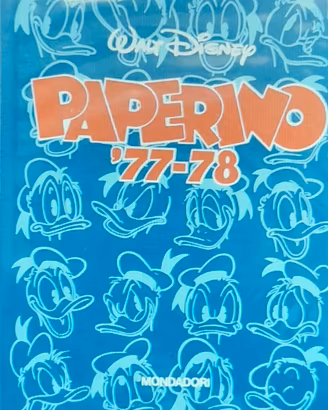 diario  paperino  77-78 mondadori nuovo