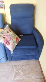 poltroncina relax elettrica con alzapersona 