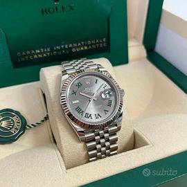 Rolex datejust 41mm wimbledon 2020 full 126334