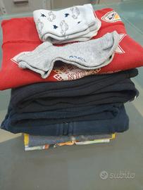 pacco abbigliamento  bimbo 2 anni