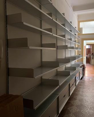 4 ripiani 91×30 cm per libreria De Padova