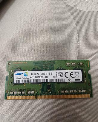 memoria sodimm ddr 3 pcl3l 12800