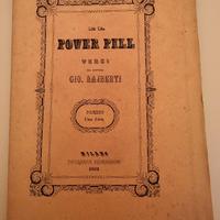 El Pover Pill – Gio. Radaelli – Milano 1852