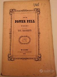 El Pover Pill – Gio. Radaelli – Milano 1852
