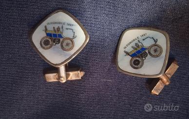 coppia Gemelli da polsino camicia anni 50 