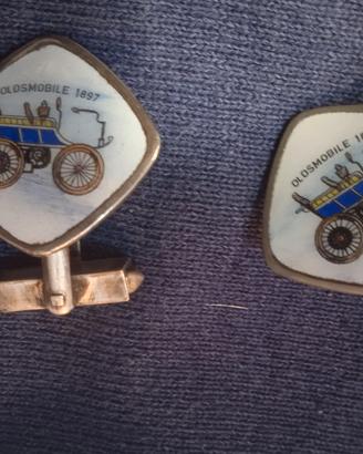 coppia Gemelli da polsino camicia anni 50 