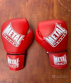 saccone da box + guantoni