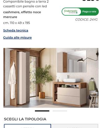 mobile bagno 