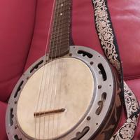 Banjo chitarra 6 corde 1961 liuteria C. Catania